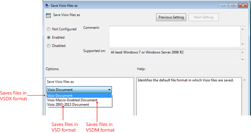 修改Visio2013默认保存类型 修改Visio2013默认保存类型