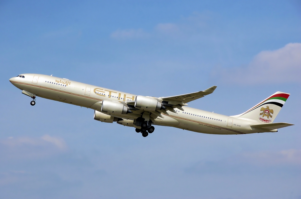 阿提哈德航空的空中客车A340-500 阿提哈德航空的空中客车A340-500