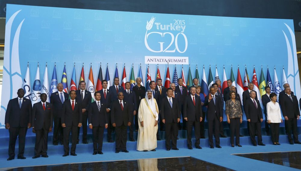 G20峰会(二十国集团财长和央行行长会议)