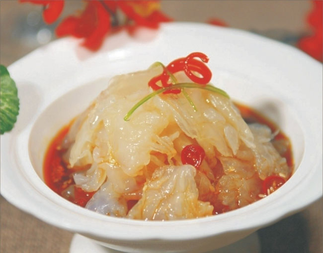 竹笋海蜇汤