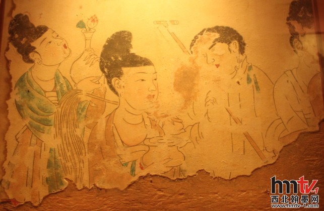 章怀太子墓壁画（唐墓壁画珍品）