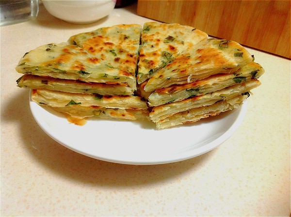 五香葱油饼