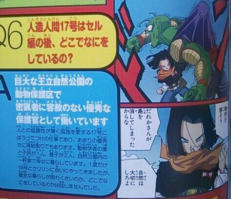 鸟山明透露17号信息 鸟山明透露17号信息