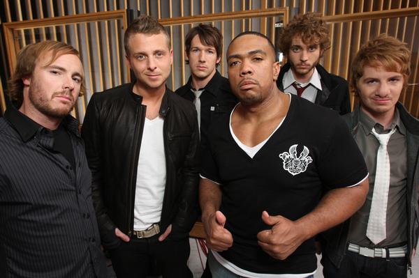 OneRepublic与Tim的合照
