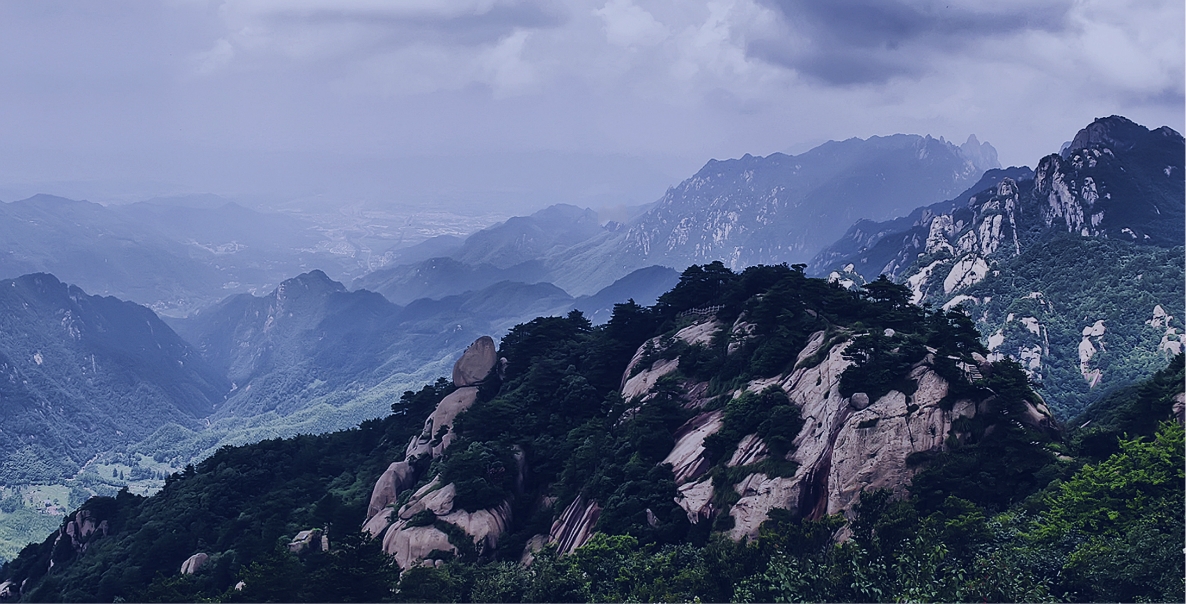 九华山山地风光 九华山山地风光
