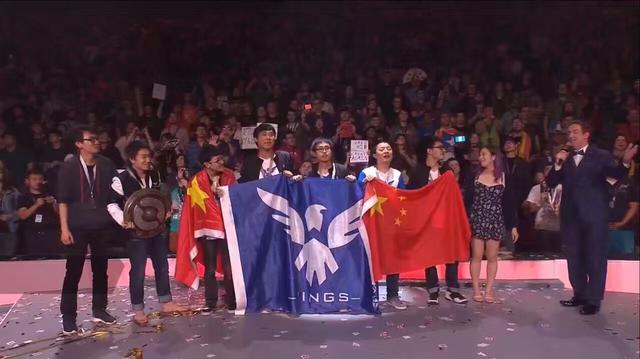 TI6 Wings夺冠现场