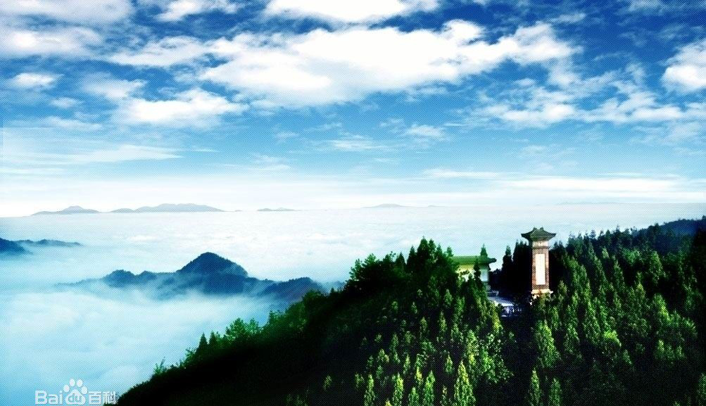 俯瞰井冈山 俯瞰井冈山