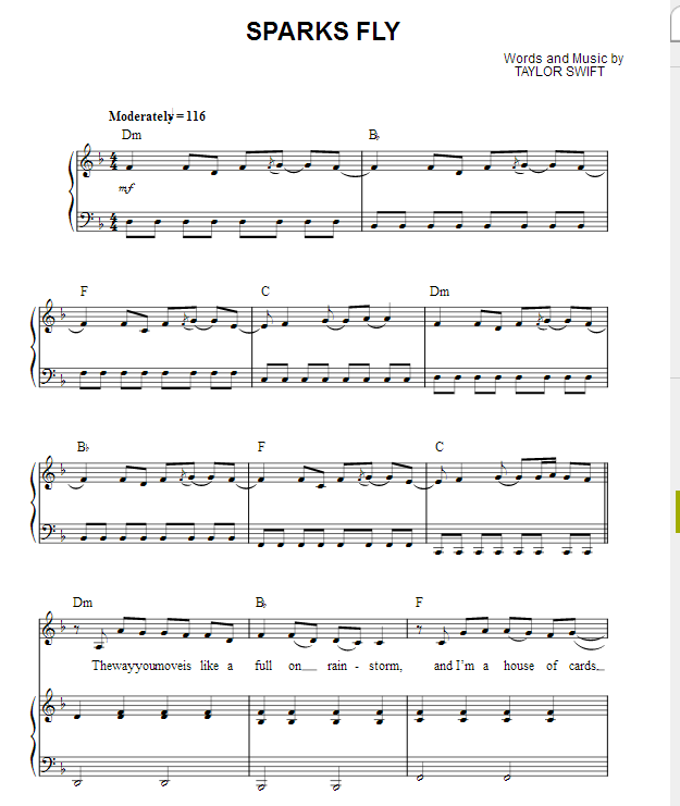 Sparks Fly(泰勒·斯威夫特演唱歌曲)