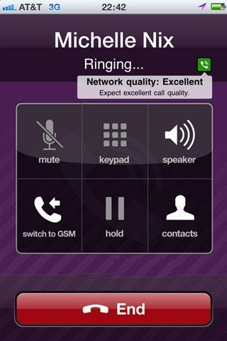 使用 Viber 拨打电话 使用 Viber 拨打电话