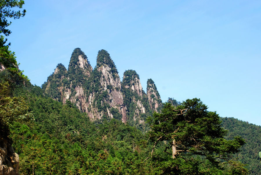 五指峰(江西井冈山五指峰) 五指峰(江西井冈山五指峰)