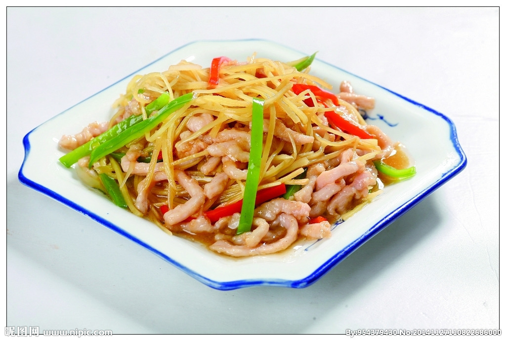 仔姜炒肉丝 仔姜炒肉丝