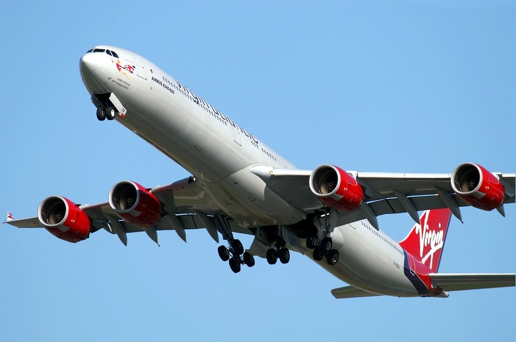 维珍航空的A340-600 维珍航空的A340-600