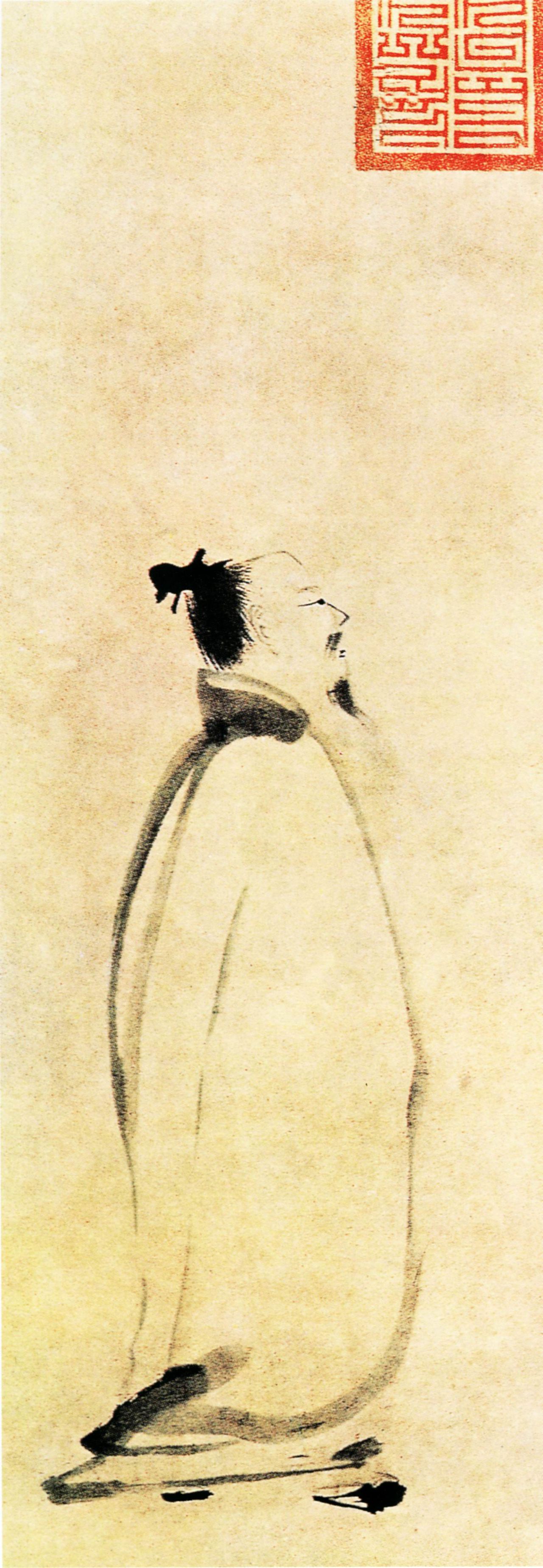 李太白行吟图 李太白行吟图