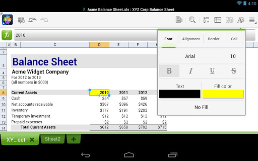 QuickOffice