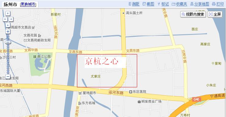 京杭之心的具体位置 京杭之心的具体位置