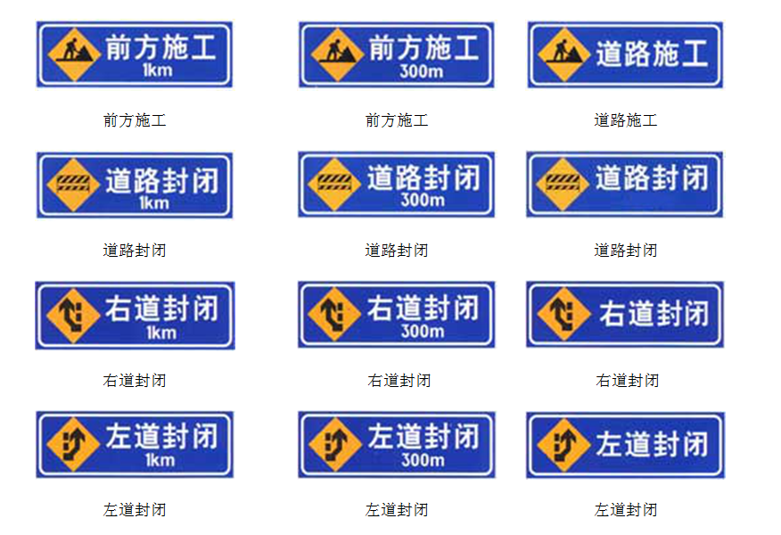 道路施工标誌-2 道路施工标誌-2