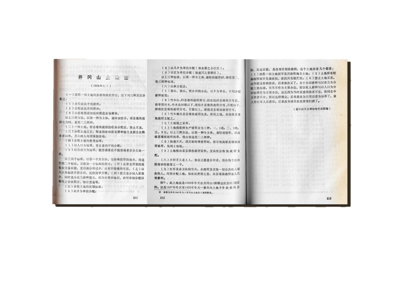 井冈山土地法(法律法规)