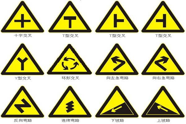 交通警告标誌 交通警告标誌