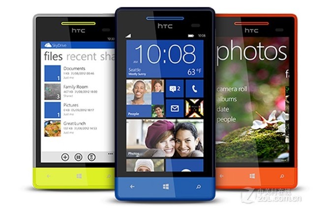 HTC 8S和Windows Phone 的Skydrive以及图片