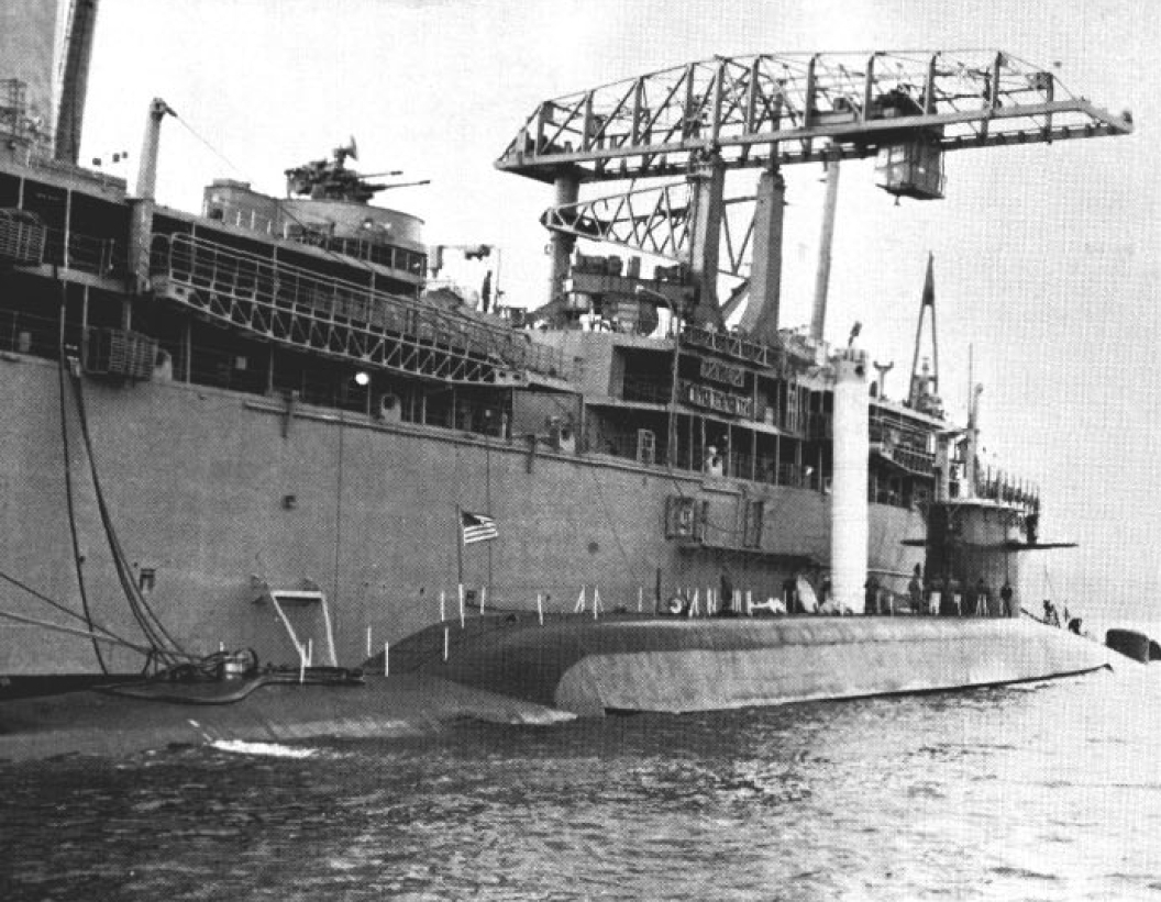 SSBN610“托马斯·A·爱迪生”号换装“北极星”A3弹道飞弹 SSBN610“托马斯·A·爱迪生”号换装“北极星”A3弹道飞弹