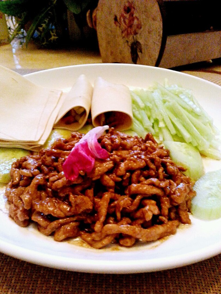京酱肉丝 京酱肉丝