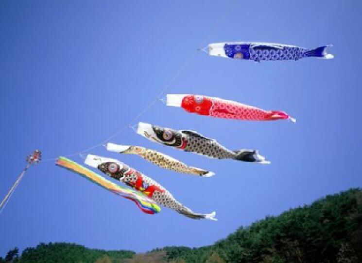 鲤鱼幡——日本端午节特色物品 鲤鱼幡——日本端午节特色物品