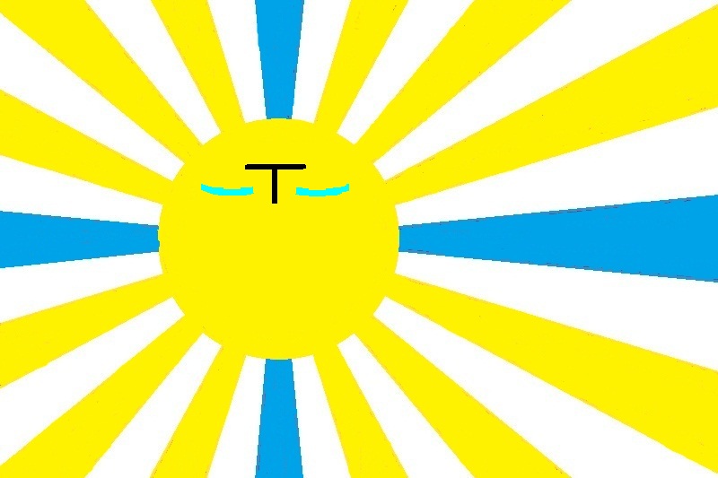 白色代表和平圣洁,蓝色象徵自由民主。 白色代表和平圣洁,蓝色象徵自由民主。