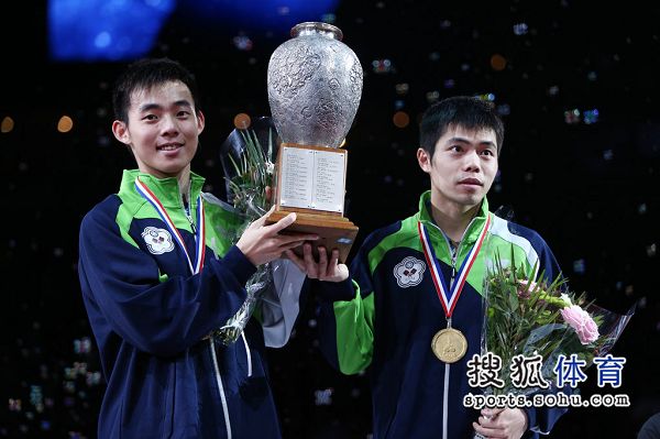 中华台北组合男双夺冠 中华台北组合男双夺冠