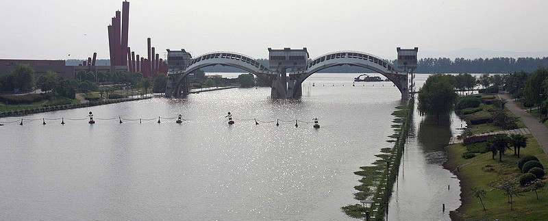 秦淮河入长江处下关三汊河 秦淮河入长江处下关三汊河