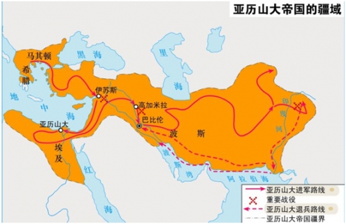 亚历山大帝国