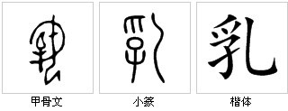 乳(汉字)