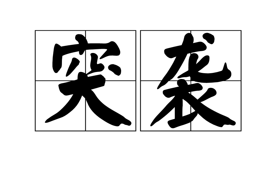 突袭(汉语词语)