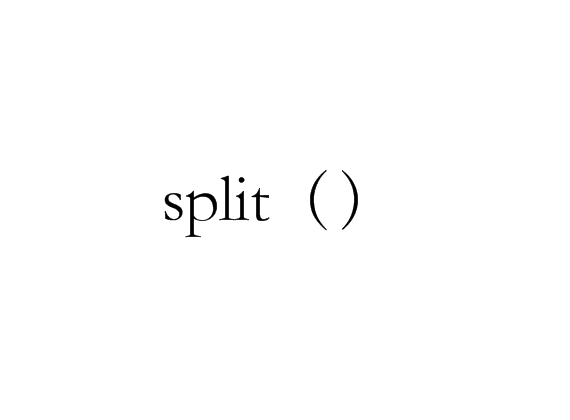 split函式 split函式