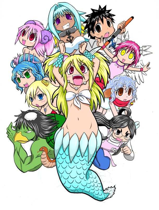 「波打际のむろみさん」カット 「波打际のむろみさん」カット