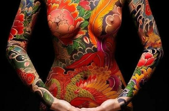 人体彩绘 人体彩绘