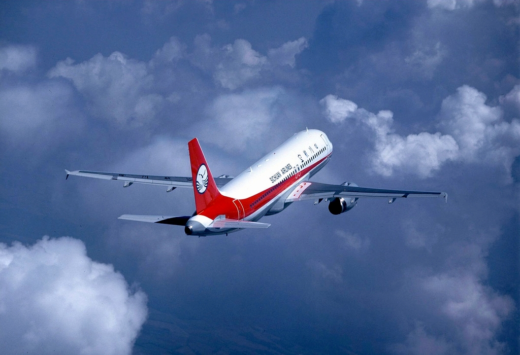四川航空的A320-200 四川航空的A320-200