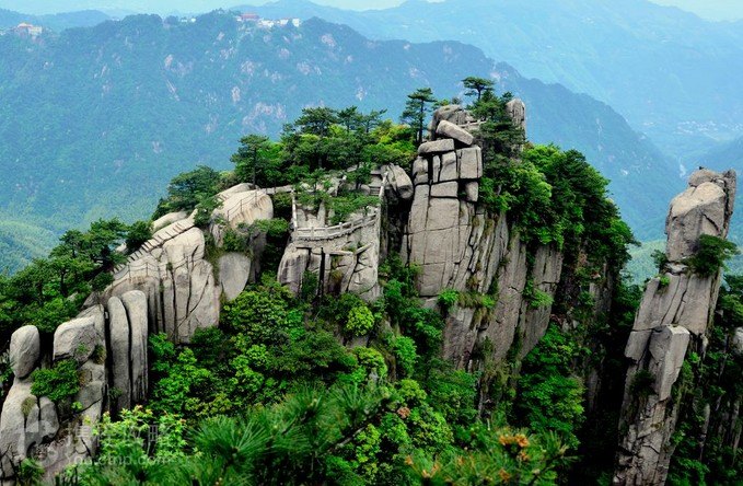 九华山花台 九华山花台
