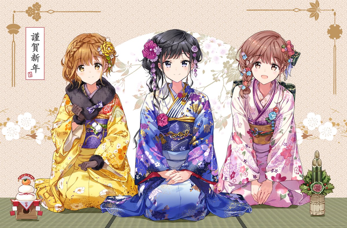 Tiv《政宗君的复仇》2018年新年贺图 Tiv《政宗君的复仇》2018年新年贺图