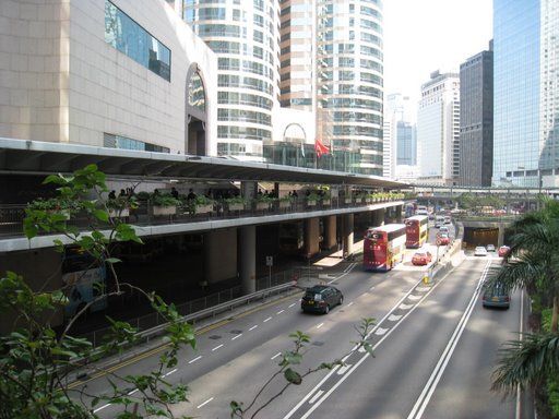 香港岛行人空中步道
