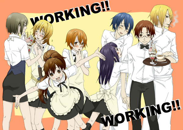 Working!!迷糊餐厅(高津雁野创作的网路漫画(猫组)) Working!!迷糊餐厅(高津雁野创作的网路漫画(猫组))