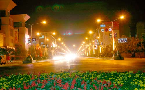 仁怀国酒路夜景
