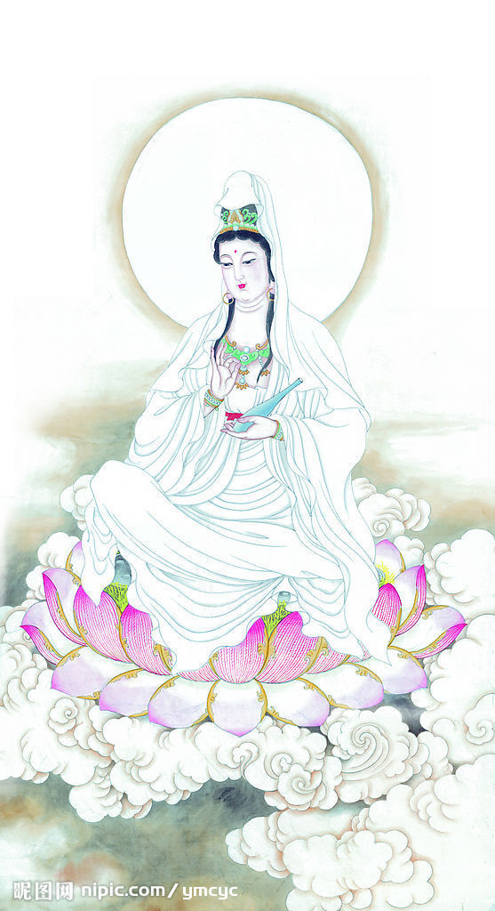 观音坐莲台 观音坐莲台