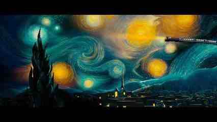 作者笔下的二维世界与“星空”有异曲同工之妙