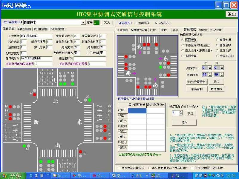 交通信号线控制