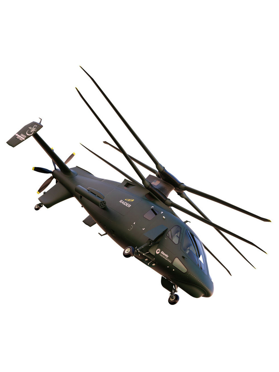 S-97直升机3D模拟图