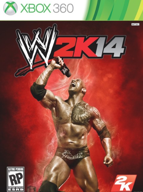 《WWE 2K14》封面图 《WWE 2K14》封面图