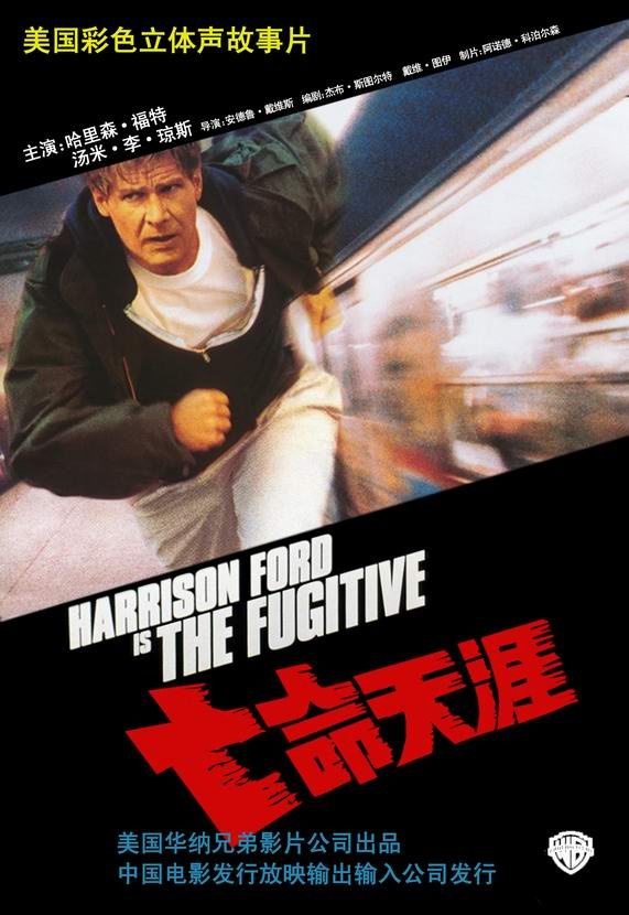 亡命天涯(美国1994年安德鲁·戴维斯执导电影) 亡命天涯(美国1994年安德鲁·戴维斯执导电影)