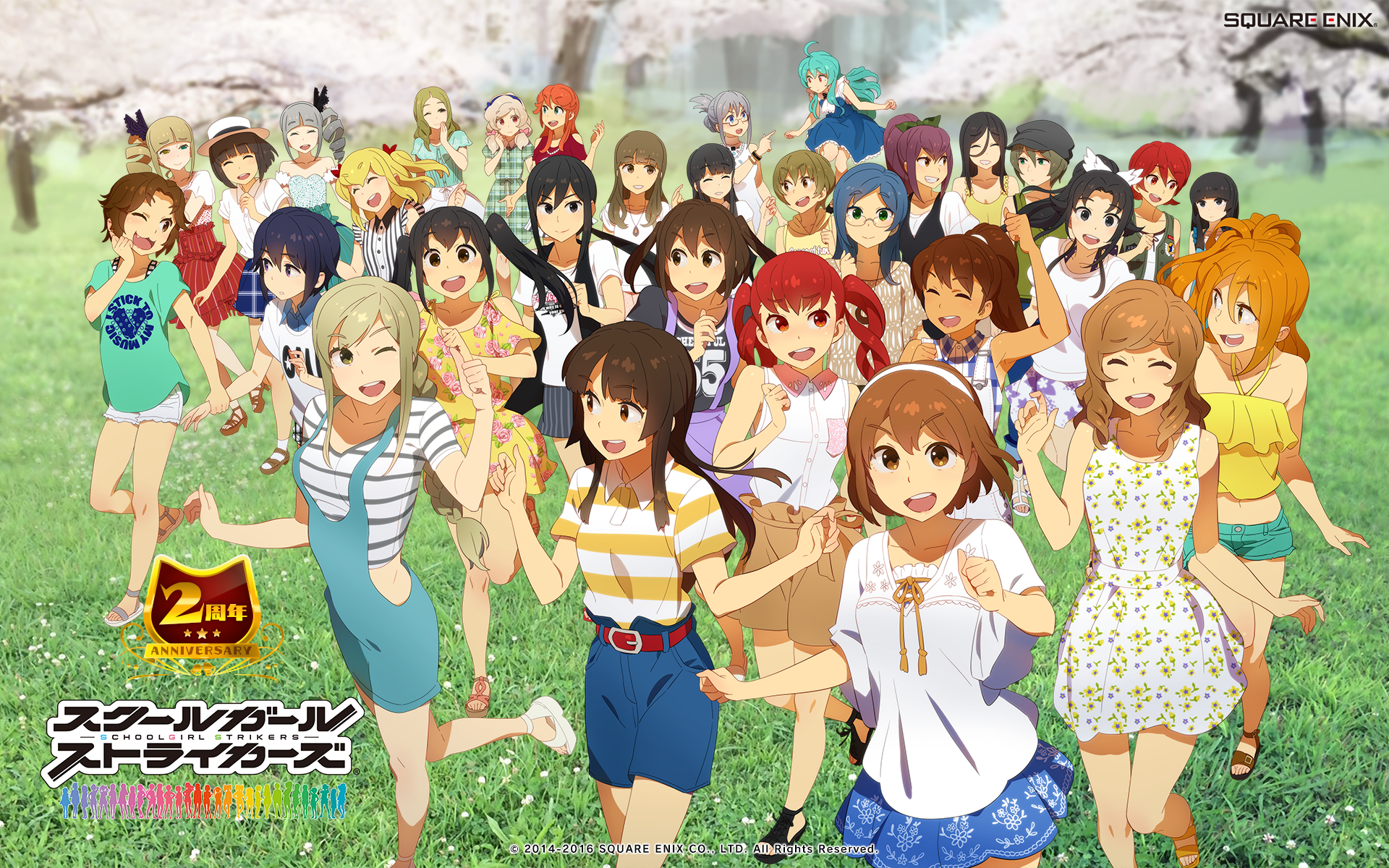 schoolgirl strikers(SQUARE ENIX发行的手机游戏企划) schoolgirl strikers(SQUARE ENIX发行的手机游戏企划)