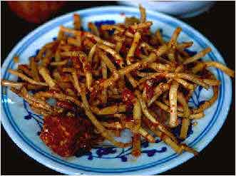 鱼腥草拌莴笋 鱼腥草拌莴笋