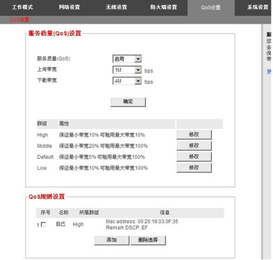 QoS无线路由器 QoS无线路由器